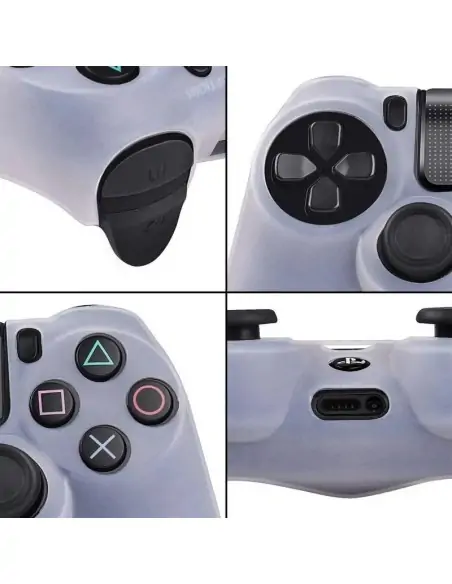 A Tres Click | Forro De Silicona Para Cotrol Ps4 Y 2 Stick $ 7.300 $ 6.134 Generic Accesorios Video Juegos 