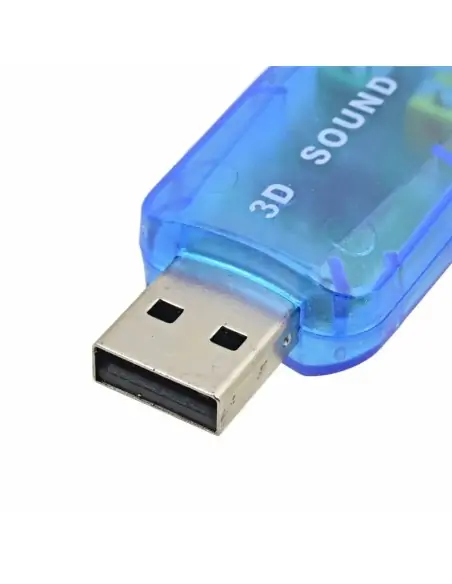 A Tres Click | Tarjeta De Sonido 5.1 USB 2.0 $ 13.600 $ 5.714 Generic Convertidores de Interfaces 