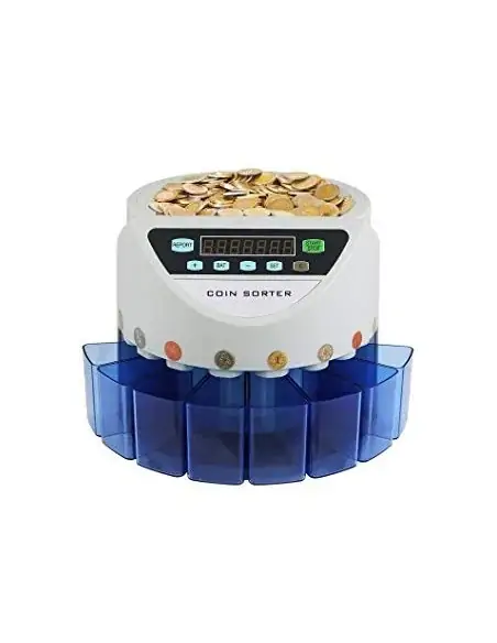 A Tres Click | Maquina Contadora De Monedas Coin-sorter $ 928.572 $ 741.297 Generic Contadoras de Billetes & Monedas 