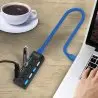 atresclick.com | Hub USB 3.0 Con Interruptor Independiente