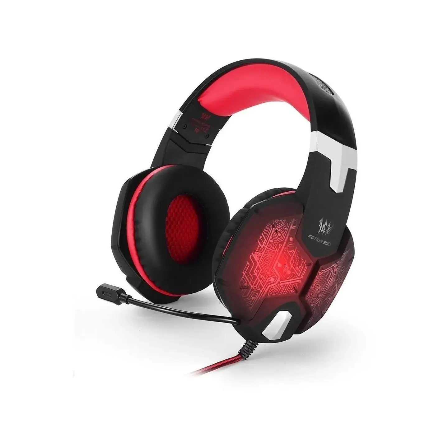 atresclick.com | Diadema Gamer Kotion Each G1000 Rojo