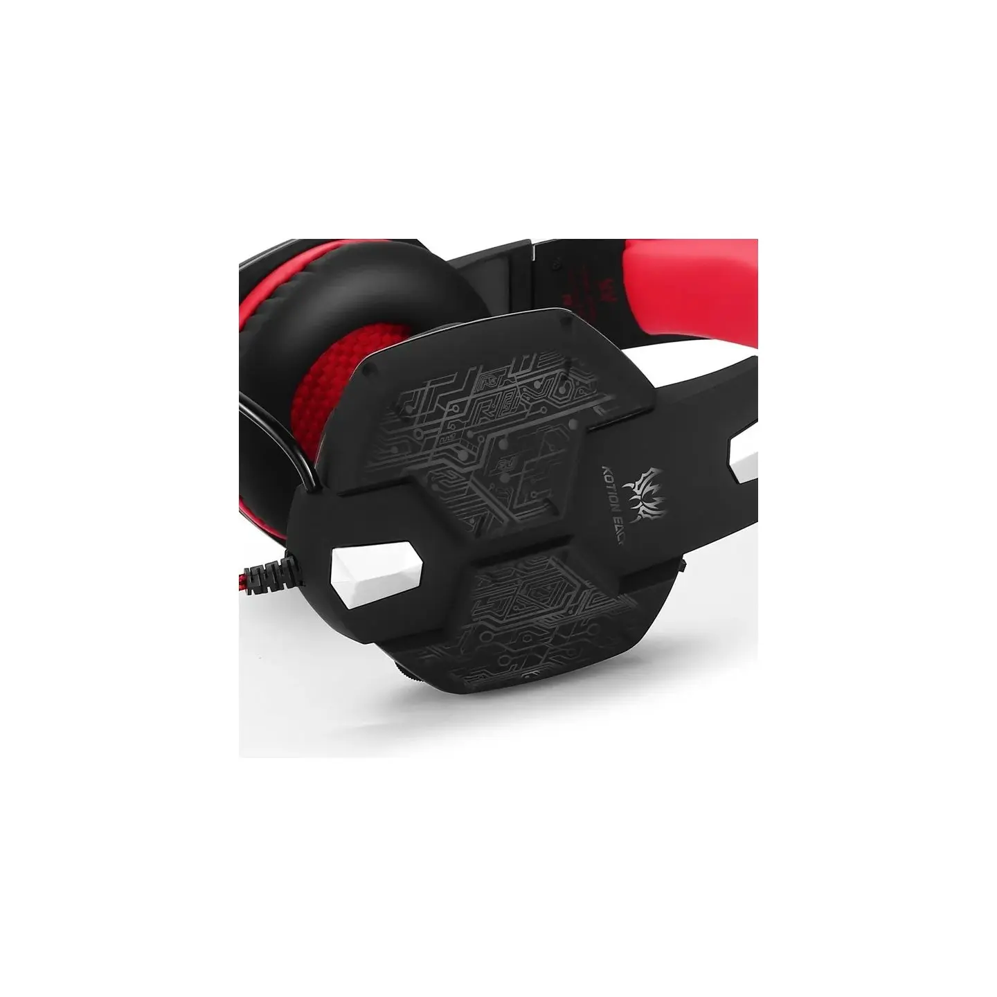 atresclick.com | Diadema Gamer Kotion Each G1000 Rojo + Convertidor