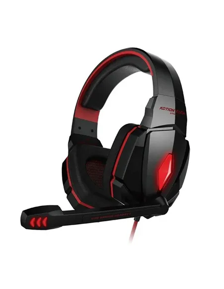 A Tres Click | Diadema Gamer Kotion Each G4000 Rojo + Convertidor $&nbsp;93.200 $&nbsp;42.292 Kotion Each Audífonos 