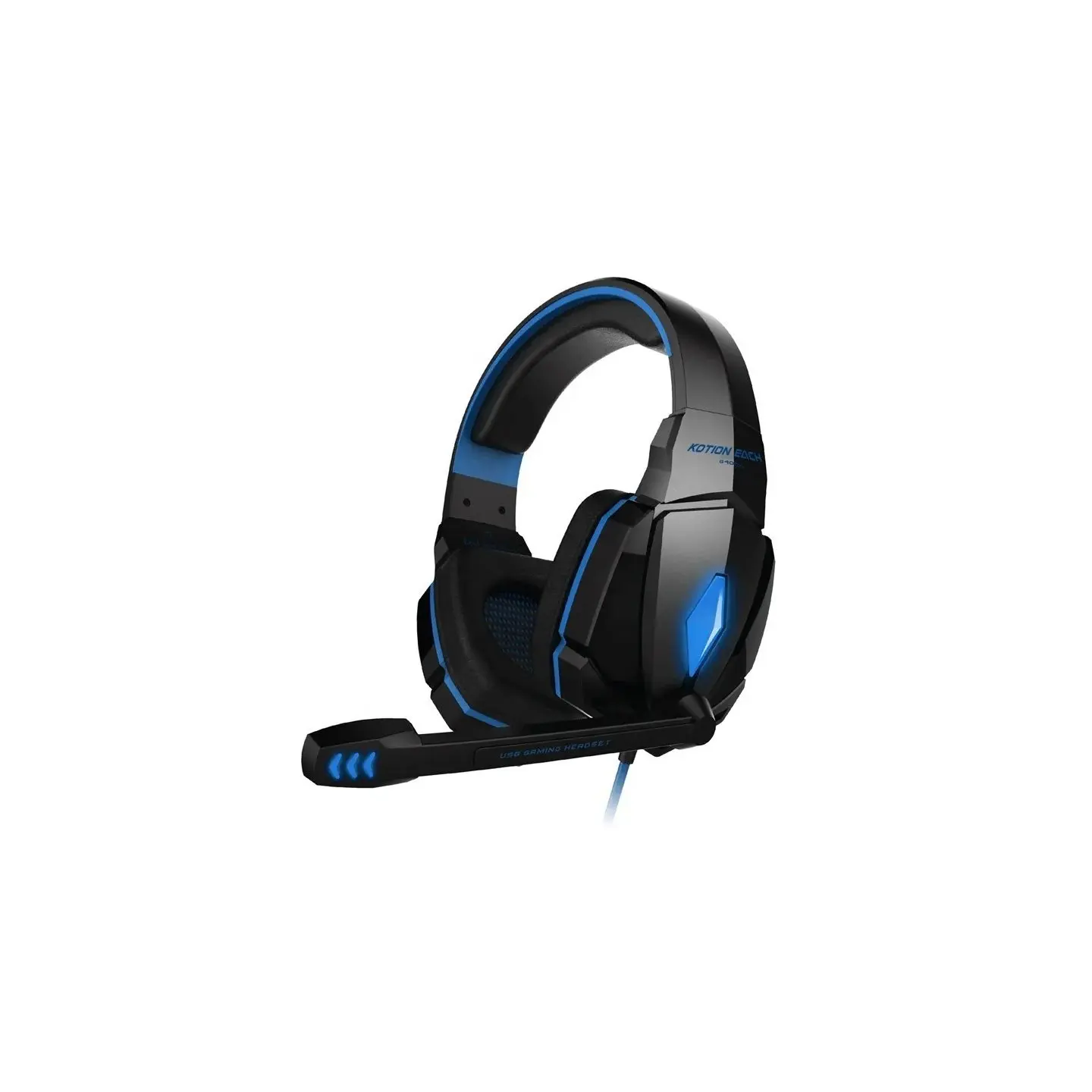 atresclick.com | Diadema Gamer Kotion Each G4000 Azul + Convertidor