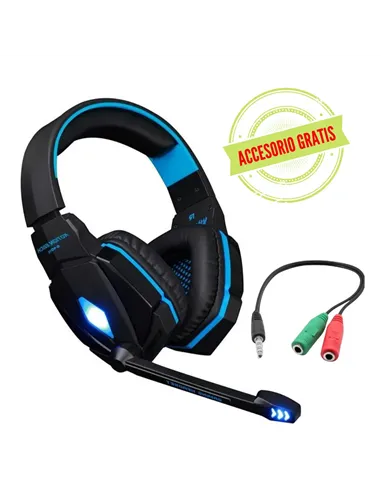 A Tres Click | Diadema Gamer Kotion Each G4000 Azul + Convertidor $&nbsp;93.200 $&nbsp;42.292 Kotion Each Audífonos 