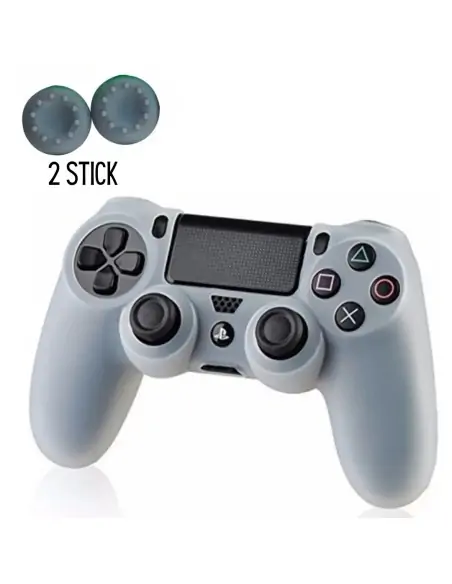 A Tres Click | Forro De Silicona Para Cotrol Ps4 Y 2 Stick $ 7.300 $ 6.134 Generic Accesorios Video Juegos 