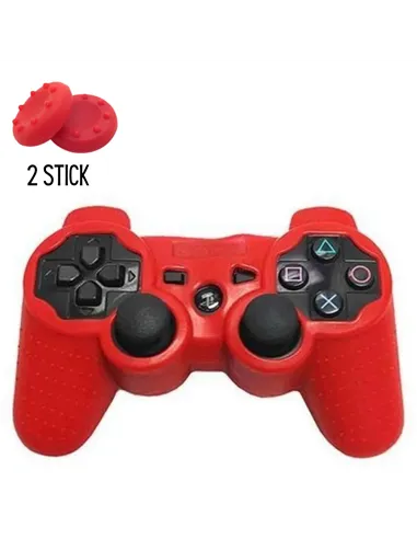 A Tres Click | Forro Protector De Silicona Para Cotrol Ps3 + 2 Stick $&nbsp;7.300 $&nbsp;6.134 Generic Accesorios Video Juegos 
