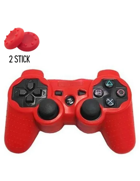 A Tres Click | Forro Protector De Silicona Para Cotrol Ps3 + 2 Stick $&nbsp;7.300 $&nbsp;6.134 Generic Accesorios Video Juegos 