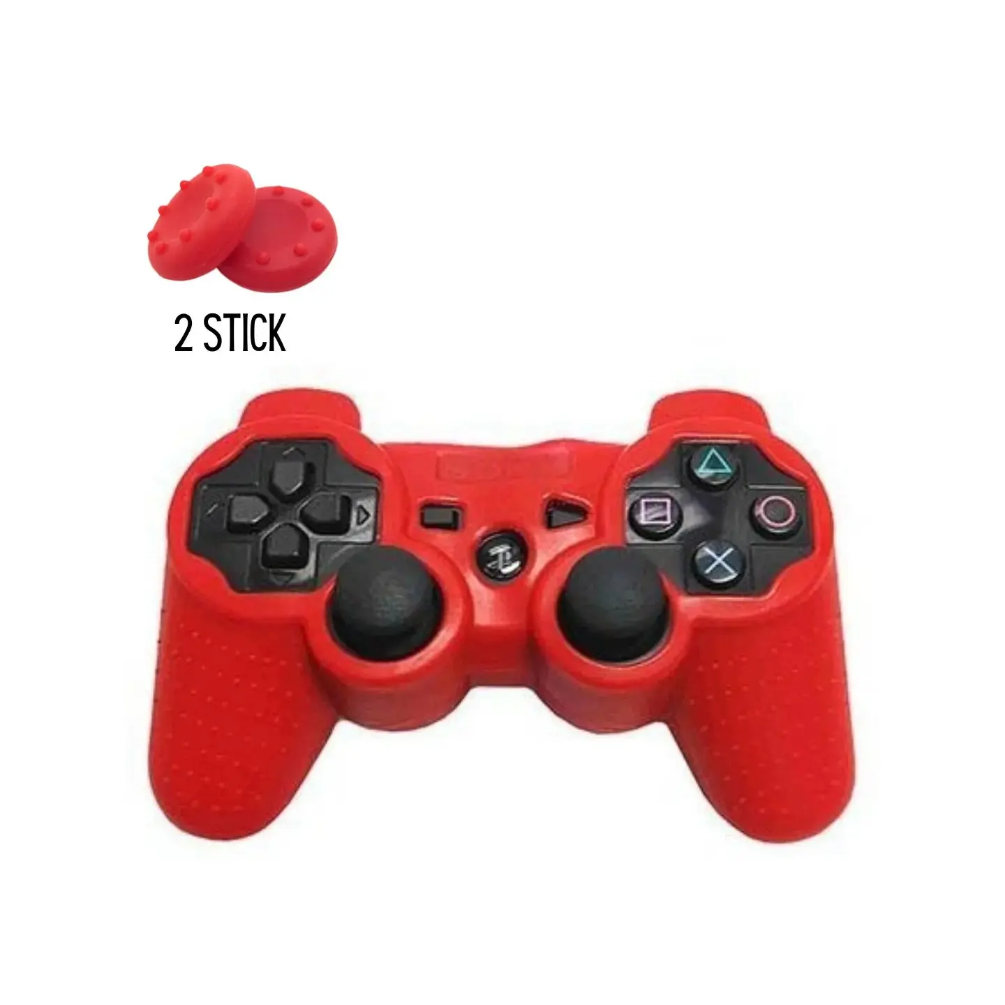 atresclick.com | Forro Protector De Silicona Para Cotrol Ps3 + 2 Stick