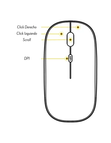 A Tres Click | Mouse Inalambrico Ultra Thin (delgado) $&nbsp;31.800 $&nbsp;13.361 Generic Teclados y Mouse 
