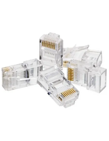 A Tres Click | Conectores RJ45 Cat 6 Paquete X 100 Unidades $&nbsp;14.900 $&nbsp;12.521 Generic Convertidores de Interfaces 