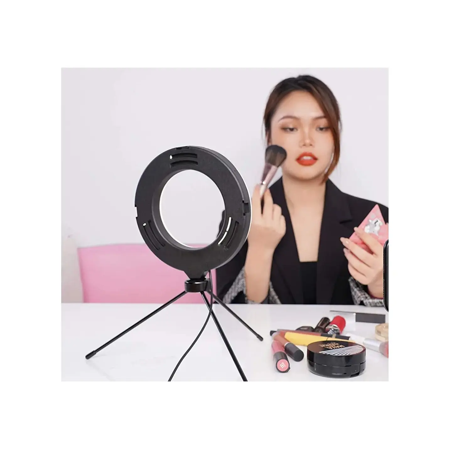 atresclick.com | Aro De Luz 16cm + Tripode 13cm