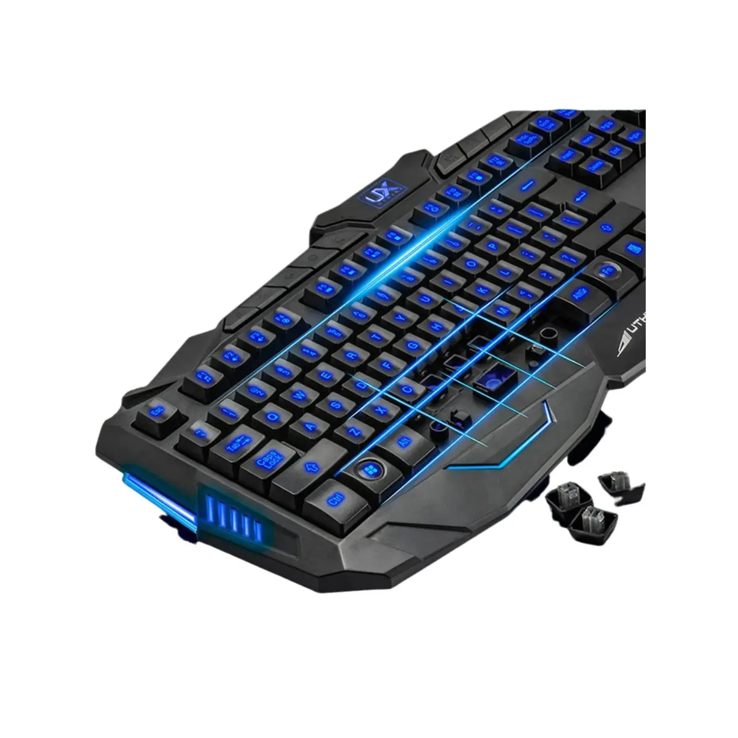 atresclick.com | Combo De Teclado Y Mouse Gamer V100 /Español(ñ)