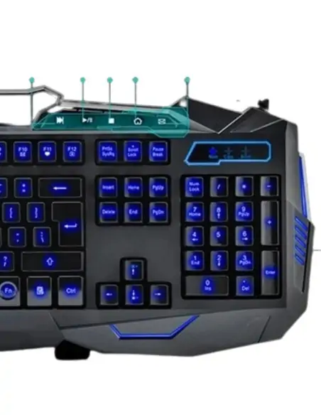 A Tres Click | Combo De Teclado Y Mouse Gamer V100 /Español(ñ) $ 86.400 $ 49.371 Generic Zona Gamer 