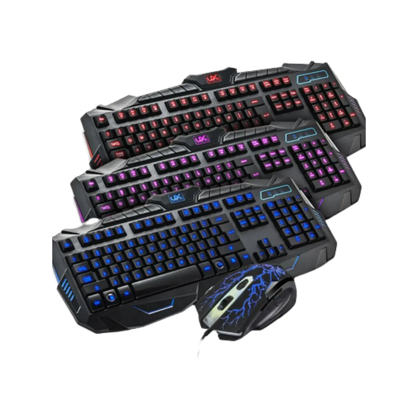 atresclick.com | Combo De Teclado Y Mouse Gamer V100 /Español(ñ)