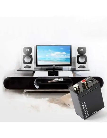 A Tres Click | Convertidor De Audio Óptico a RCA $ 45.429 $ 26.723 Generic Convertidores de Audio 