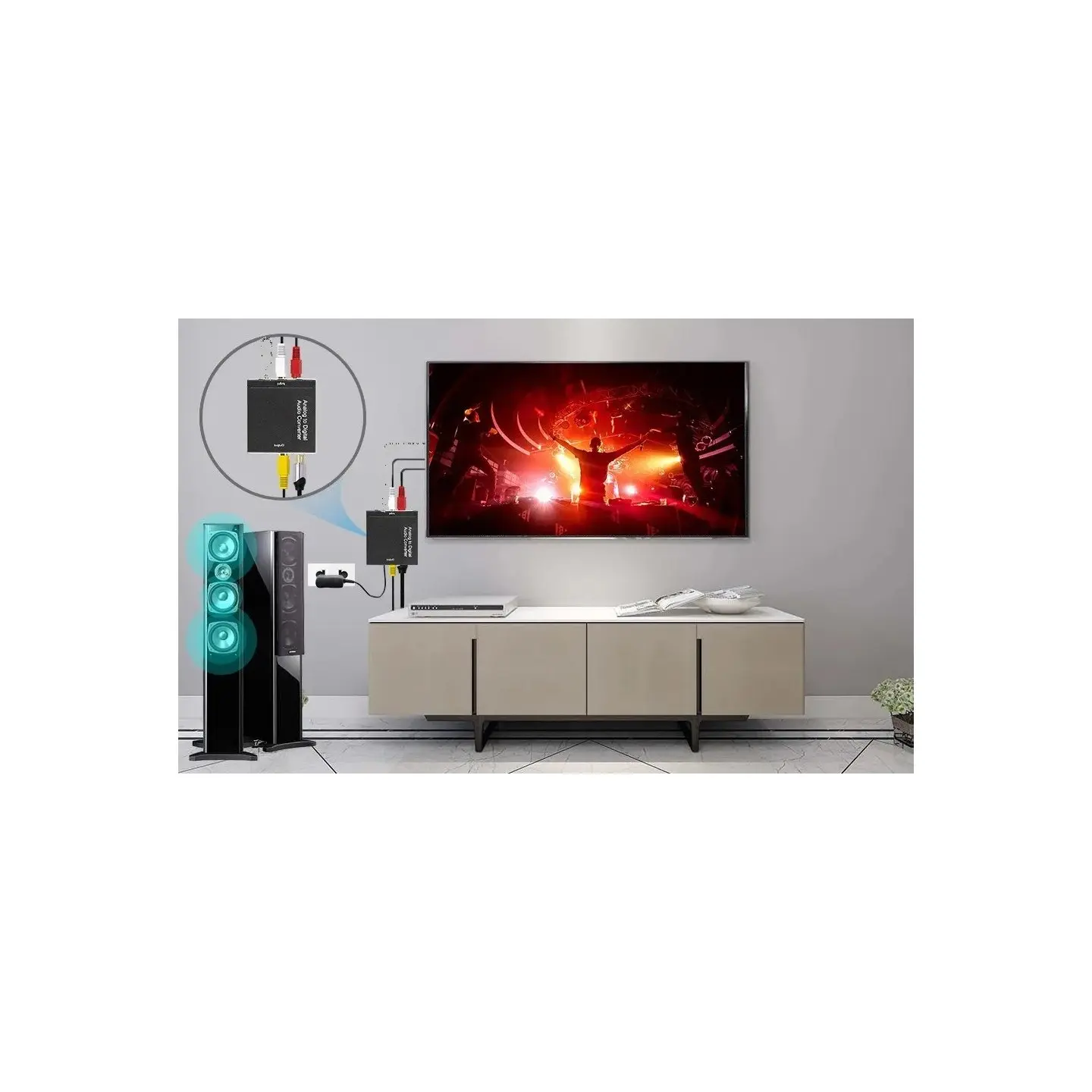 atresclick.com | Convertidor De Audio Óptico a RCA