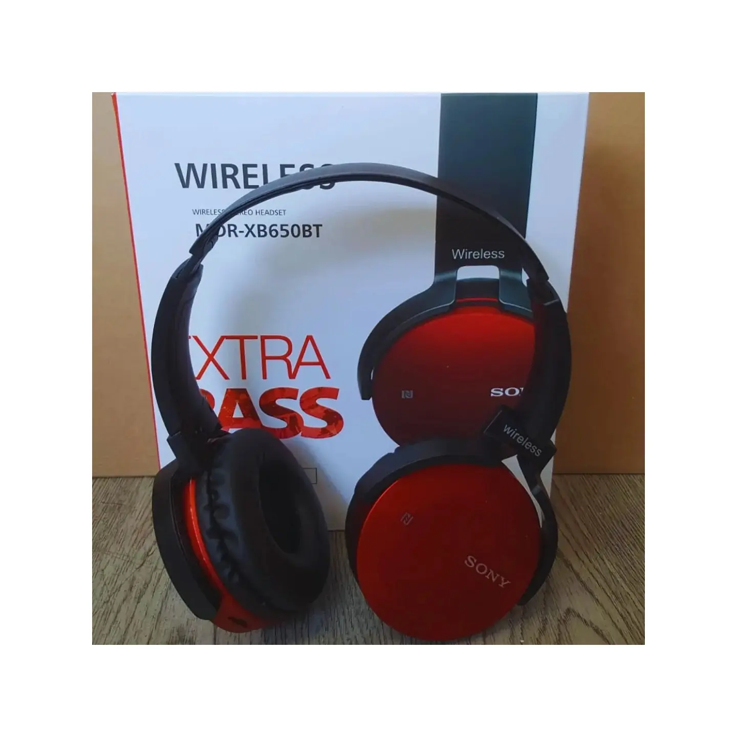 atresclick.com | Diadema Bluetooth Extra Bass MDR-XB650BT Roja
