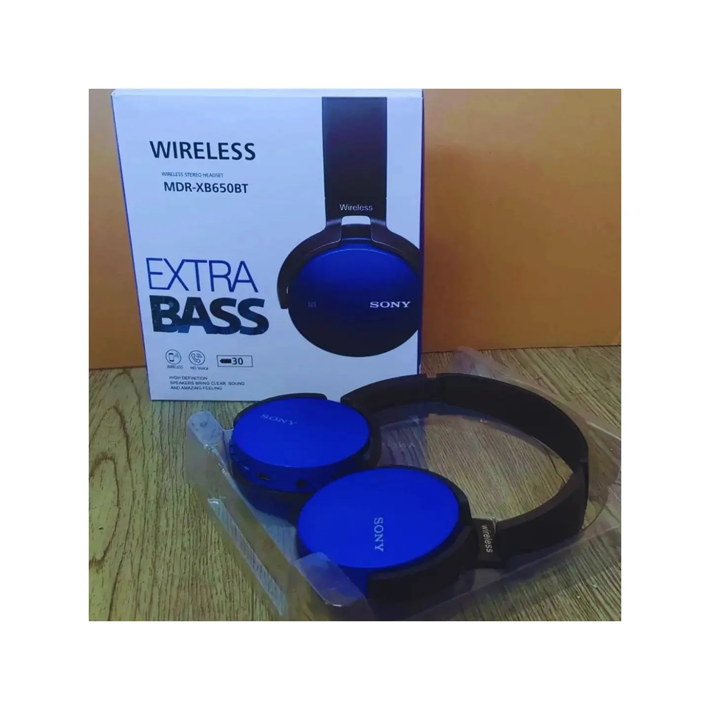 atresclick.com | Diadema Bluetooth Extra Bass MDR-XB650BT Azul