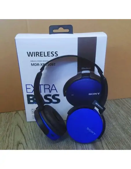 A Tres Click | Diadema Bluetooth Extra Bass MDR-XB650BT Azul $ 71.900 $ 44.711 Generic Audífonos 