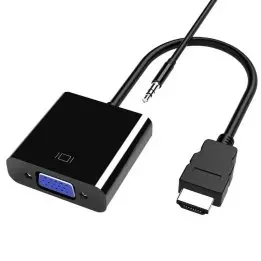 Convertidor De HDMI A VGA Con Audio