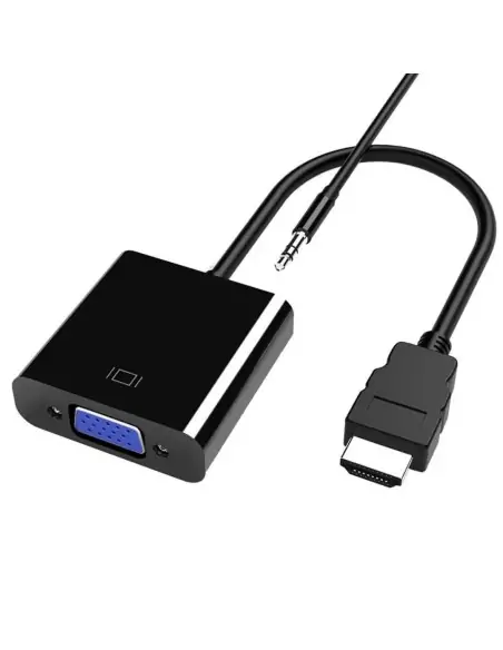 A Tres Click | Convertidor De HDMI A VGA Con Audio $ 28.400 $ 11.933 Generic Convertidores de Video 