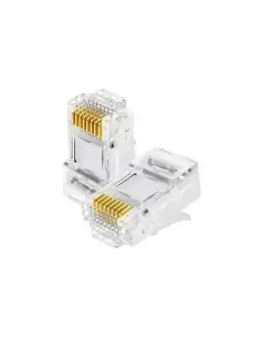 Conectores RJ45 Cat 6 - Paquete de 100 Unidades