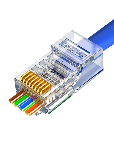 A Tres Click | Conectores RJ45 Cat 6 Paquete X 100 Unidades $&nbsp;14.900 $&nbsp;12.521 Generic Convertidores de Interfaces 