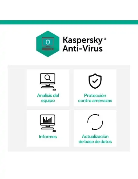 A Tres Click | Licencia Antivirus Kaspersky Internet Security 1 Usuario 1 Año $ 129.900 $ 69.900 Kaspersky Partes & Software 