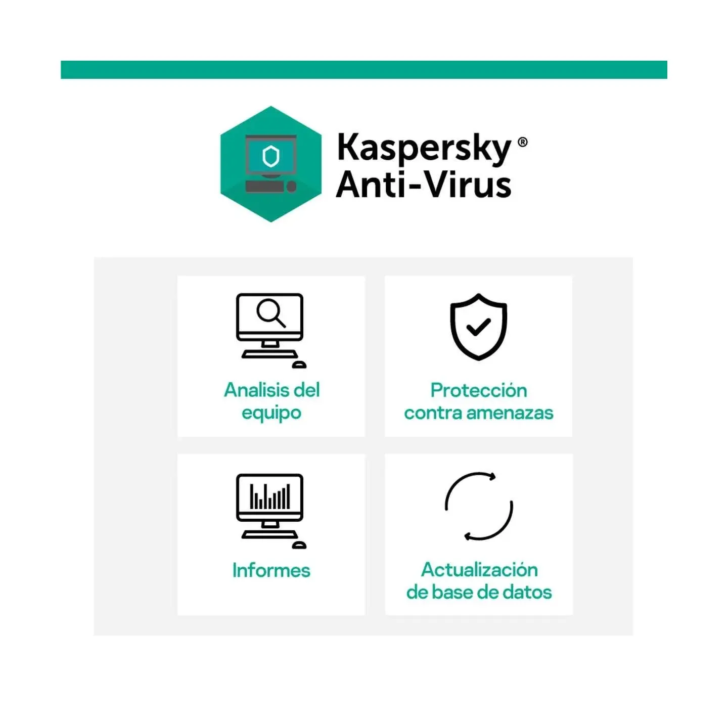 atresclick.com | Licencia Antivirus Kaspersky Internet Security 1 Usuario 1 Año