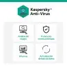atresclick.com | Licencia Antivirus Kaspersky Internet Security 1 Usuario 1 Año
