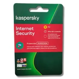 Licencia Kaspersky Internet Security 1 Usuario 1 Año