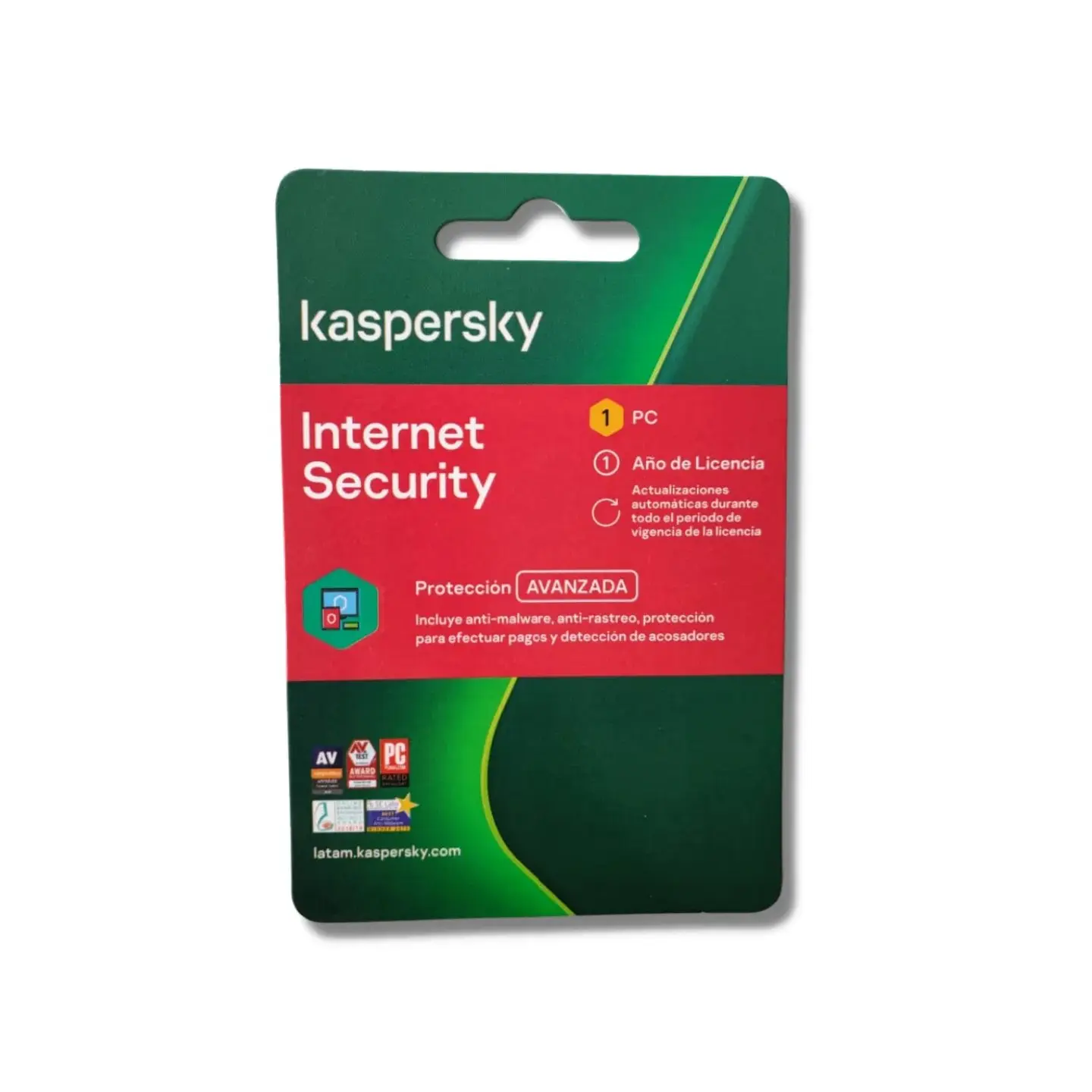 atresclick.com | Licencia Antivirus Kaspersky Internet Security 1 Usuario 1 Año