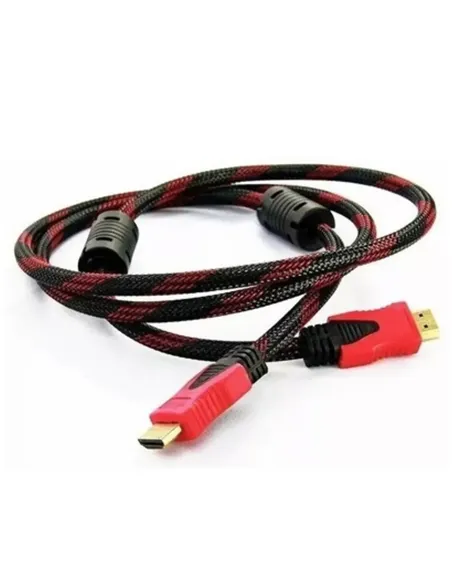 A Tres Click | Cable HDMI 1,5 Mts Mallado, Puntas Blindadas $&nbsp;5.600 $&nbsp;4.706 Generic Convertidores de Video 
