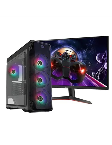 A Tres Click | Computador Intel CI5, Monitor LG 27" 27mp60g, Chasis Gamemax Starlight Black + Teclado y Mouse NC-901 $&nbsp;3.939.900 $&nbsp;2.648.672 Gamemax Computadores de Escritorio 