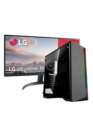 A Tres Click | Computador Intel CI5, Monitor LG 29wp500-b 29", Chasis Gamemax Shine $&nbsp;4.094.900 $&nbsp;2.752.874 Gamemax Computadores de Escritorio 