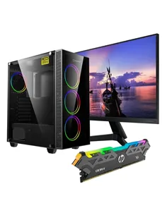 A Tres Click | Computador AMD Ryzen 5, Monitor Asus 24", Chasis Gamemax Diamond COC, Memoria RAM DDR4 8GB HP V8 RGB $ 4.169.900 $ 2.803.294 Gamemax Computadores de Escritorio 