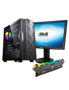 A Tres Click | Computador Intel Core i5, Monitor Samsung 24", chasis Gamemax Fortress TG $ 3.759.900 $ 2.527.664 Gamemax Computadores de Escritorio 