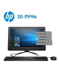 Computador All in One HP Intel Celeron J4005 4GB DDR4 1TB 19.5" Windows 10H