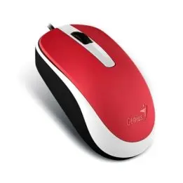Mouse Alambrico Genius DX-120 (Passion Red) 1200 DPI