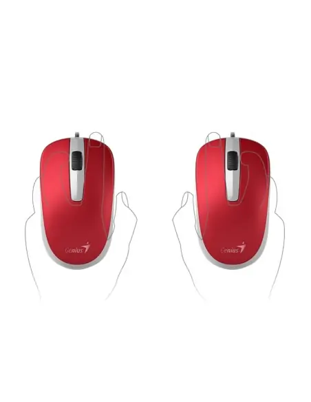 A Tres Click | Mouse Alambrico Genius DX-120 (Passion Red) 1200 DPI $ 19.500 $ 16.387 Genius Teclados y Mouse 