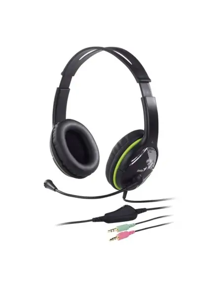 A Tres Click | Auriculares Genius HS-400A Con microfono Omnidireccional $ 44.500 $ 33.655 Genius Audífonos con Cable 