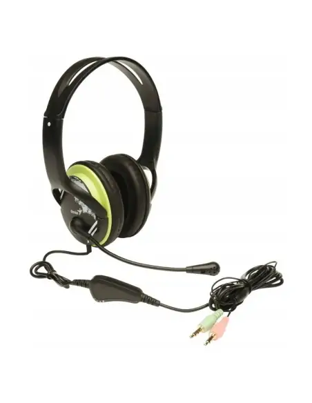 A Tres Click | Auriculares Genius HS-400A Con microfono Omnidireccional $ 44.500 $ 33.655 Genius Audífonos con Cable 