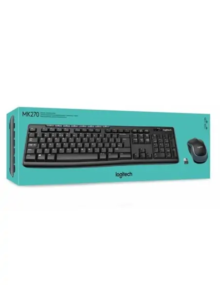 A Tres Click | Combo de teclado y mouse Inalambrico Logitech MK270 $ 177.400 $ 108.825 Logitech Teclados y Mouse 