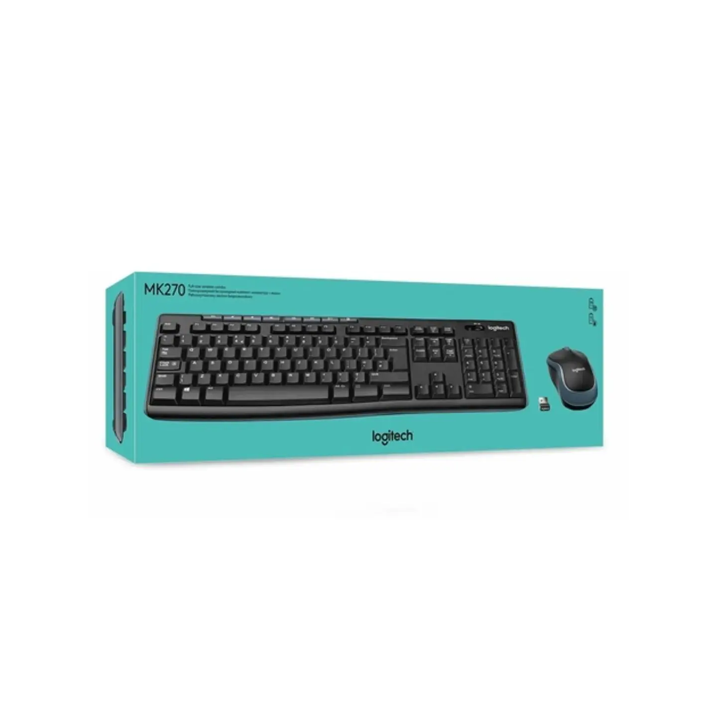atresclick.com | Combo de teclado y mouse Inalambrico Logitech MK270