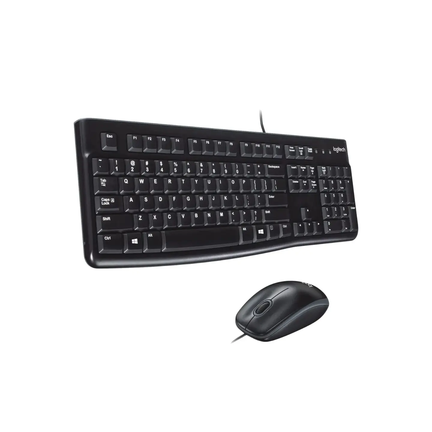 atresclick.com | Combo teclado y mouse Alambrico Logitech MK120 Español