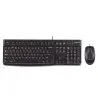 atresclick.com | Combo teclado y mouse Alambrico Logitech MK120 Español