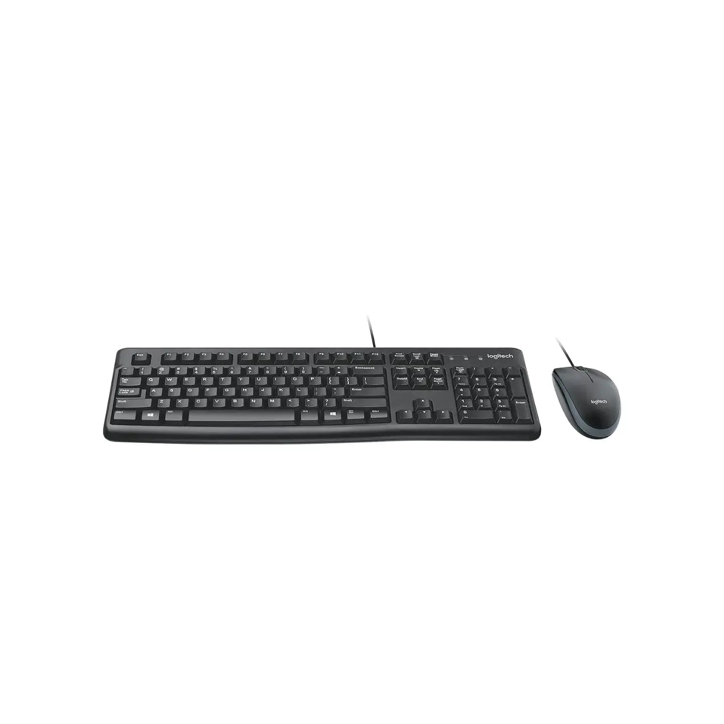 atresclick.com | Combo teclado y mouse Alambrico Logitech MK120 Español