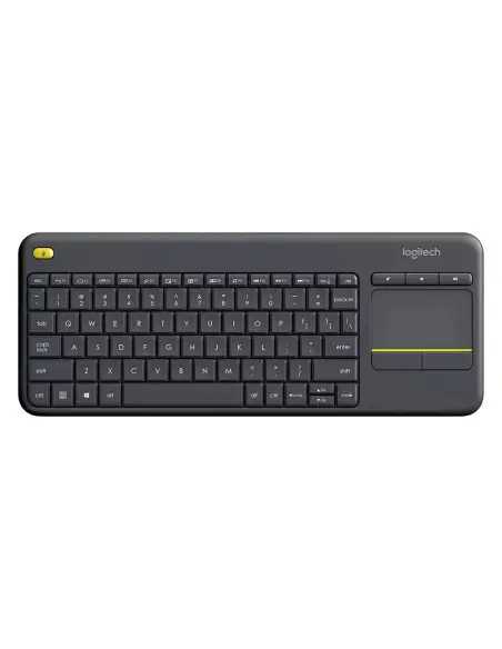 A Tres Click | Teclado inalambrico para TV Logitech K400 PLUS con Touchpad Español $ 199.900 $ 125.987 Logitech Teclados y Mouse 