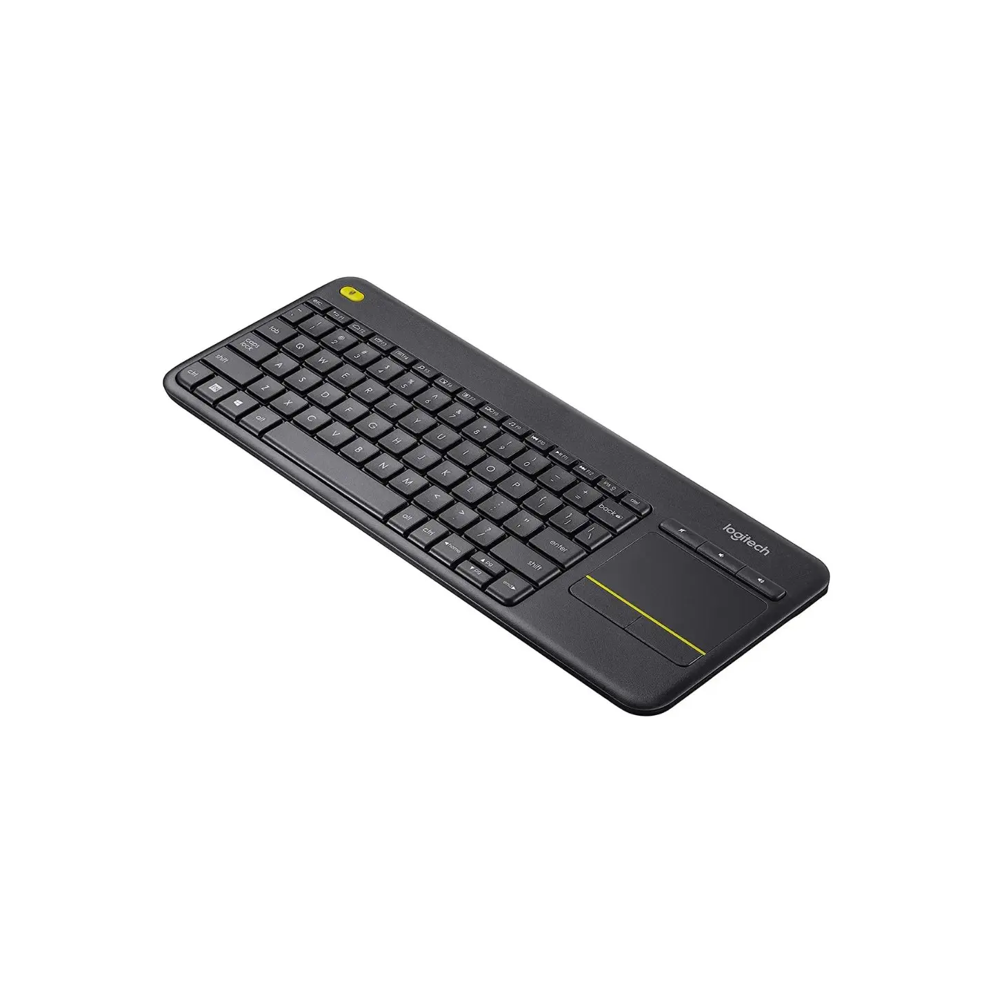 atresclick.com | Teclado inalambrico para TV Logitech K400 PLUS con Touchpad Español